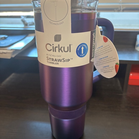 Cirkul 40oz All-Day StrawSip Double-Wall Insulated Stainless Steel Tumbler - Picture 1 of 5